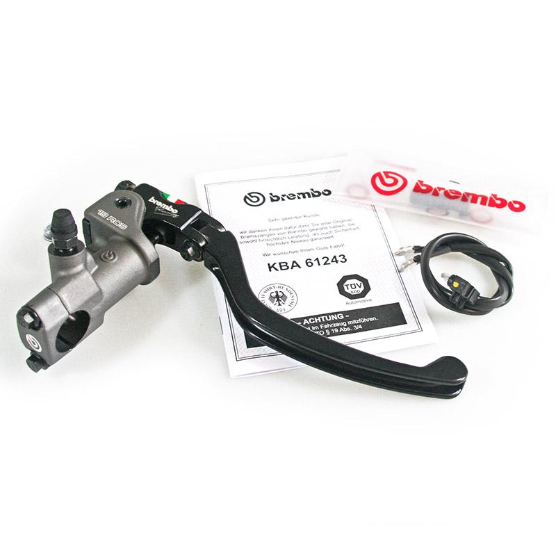ブレンボラジアルマスターシリンダ19RCS　level7-intl　S1000RR カスタム　アルファレーシング　レベル７　Ｓ１０００ＲＲ