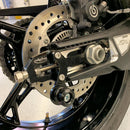 BMW S1000RR 2019-（K67）チェーンアジャスターキットEVOブラック　　level7-intl　S1000RR カスタム　アルファレーシング　レベル７　Ｓ１０００ＲＲ