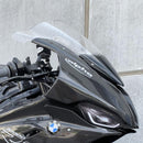 BMW S1000RR 2019-（K67）ウインドスクリーンSTK　クリア　ローエンドブラックシェーディング　level7-intl　S1000RR カスタム　アルファレーシング　レベル７　Ｓ１０００ＲＲ