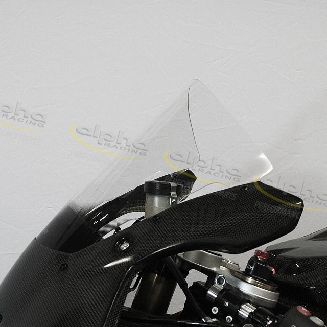 BMW S1000RR (Gen3)　ウィンドスクリーンレーシング（クリア　レーシングフェアリングキット用）　level7-intl　S1000RR カスタム　アルファレーシング　レベル７　Ｓ１０００ＲＲ