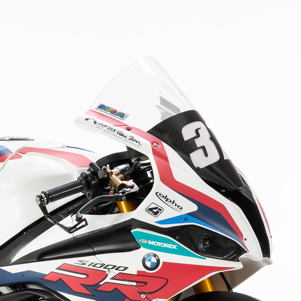 BMW S1000RR K-67 プーチスクリーン Puig Dark Smoke R-Racer Windscreen 2019-2024 BMW S1000RR